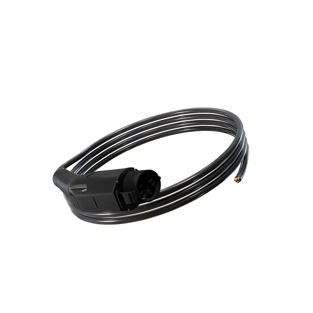 Tethered EV Charging Cable — Type 1 to Tethered, 7.4kW