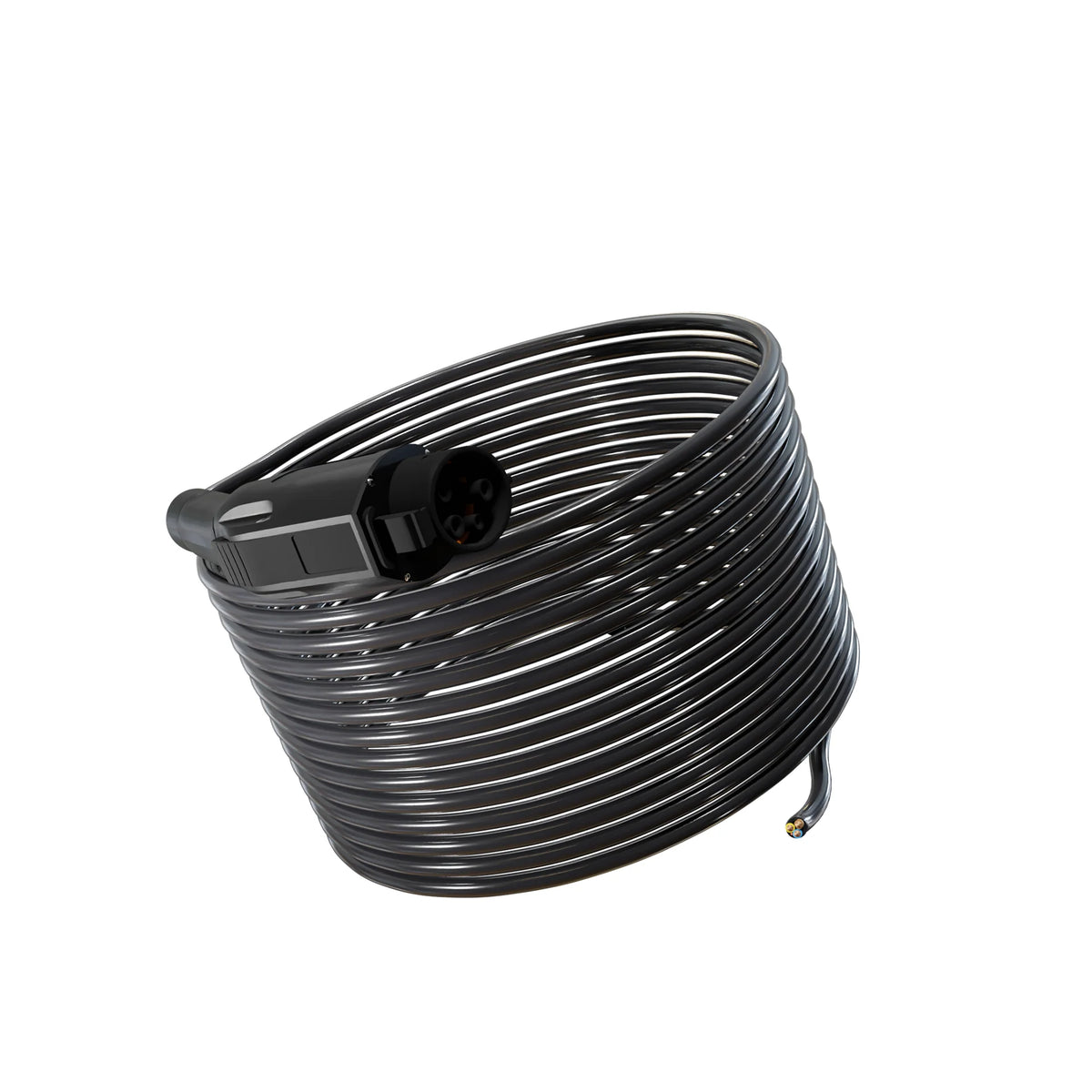 Tethered EV Charging Cable — Type 1 to Tethered, 7.4kW