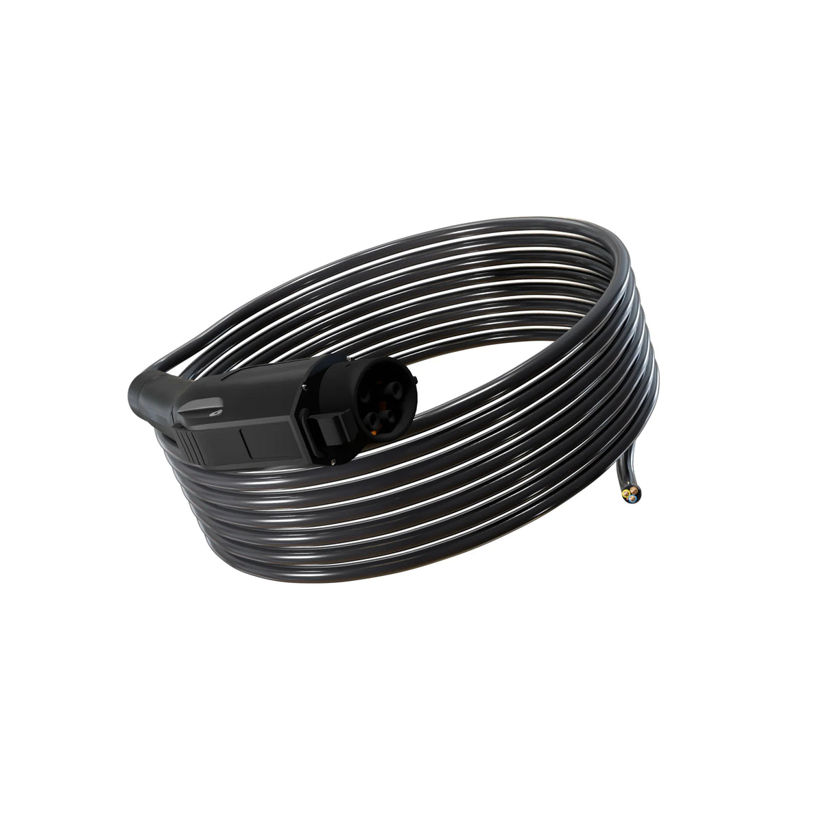 Tethered EV Charging Cable — Type 1 to Tethered, 7.4kW