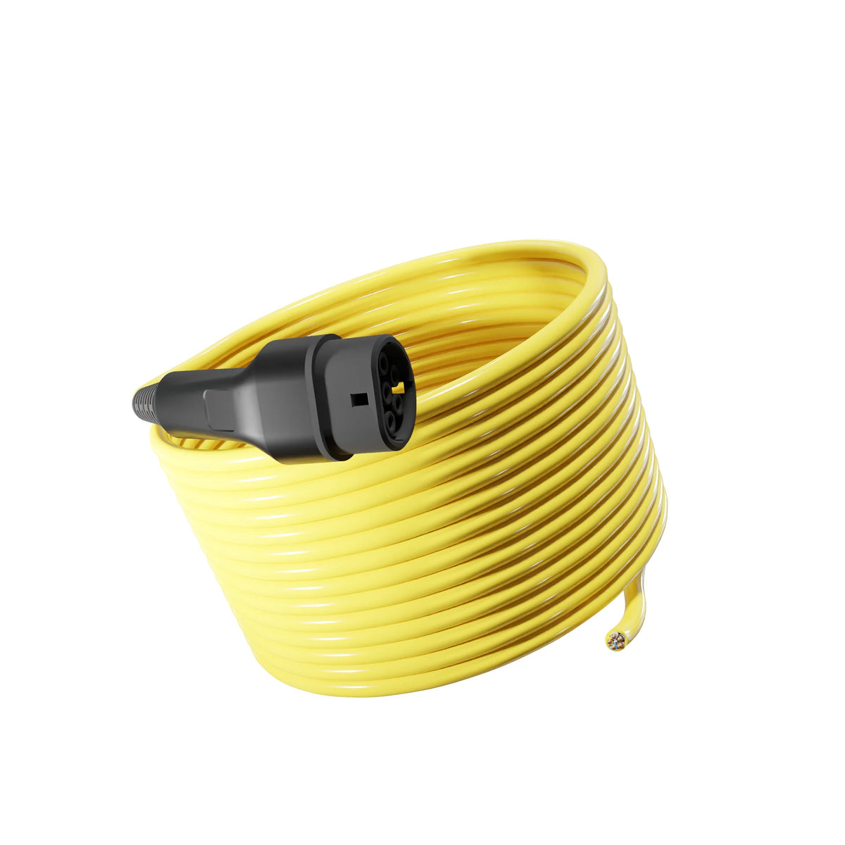 Tethered EV Charging Cable — Type 2 to Tethered, 22.0kW