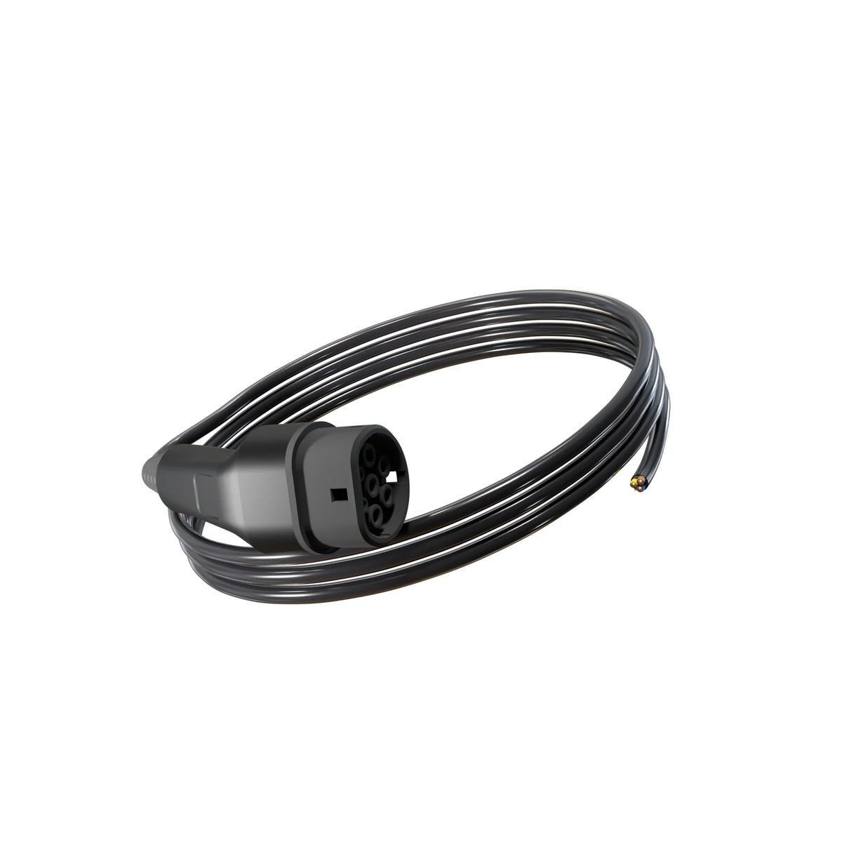 Tethered EV Charging Cable — Type 2 to Tethered, 7.4kW