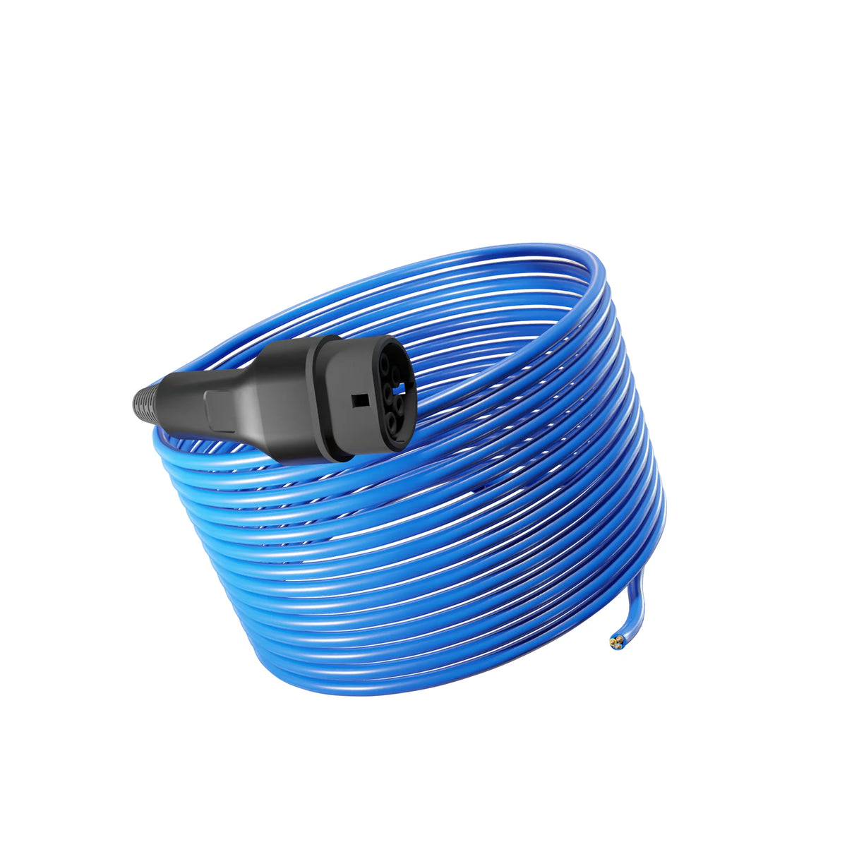 Tethered EV Charging Cable — Type 2 to Tethered, 7.4kW